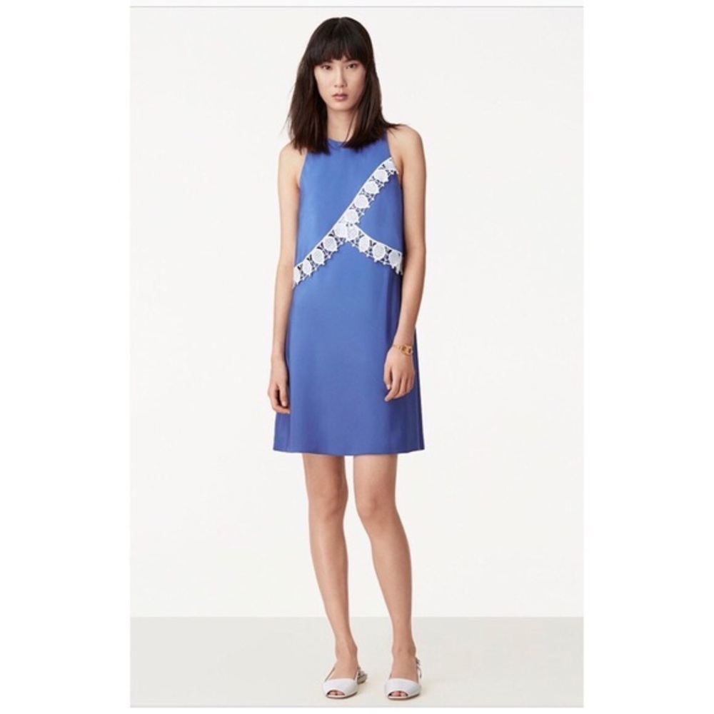 NWT Tory Burch Blue Silk Dress